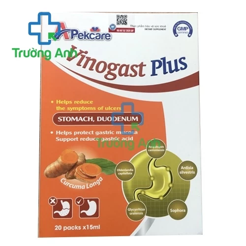 Vinogast Plus Vinofa - Hỗ trợ bảo vệ niêm mạc dạ dày hiệu quả