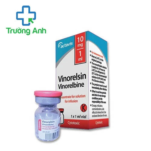Vinorelsin 10mg/1ml - Thuốc điều trị ung thư phổi hiệu quả của Romania