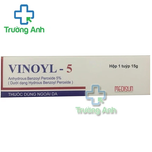 Vinoyl-5 - Thuốc điều trị mụn trứng cá hiệu quả của Medisun 