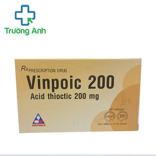 Vinpoic 200 - Thuốc điều ngăn ngừa biến chứng bệnh tiểu đường hiệu quả của VINPHACO
