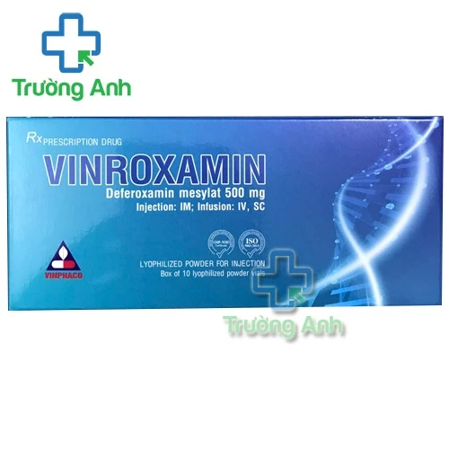 Vinroxamin 500mg Vinphaco - Thuốc điều trị ngộ độc sắt cấp hiệu quả