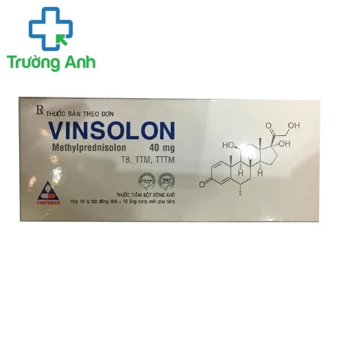 Vinsolon 40mg - Thuốc chống viêm hiệu quả