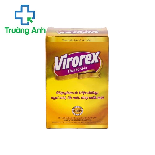 Viorex - Giảm các triệu chứng ngạt mũi, tắc mũi, chảy nước mũi