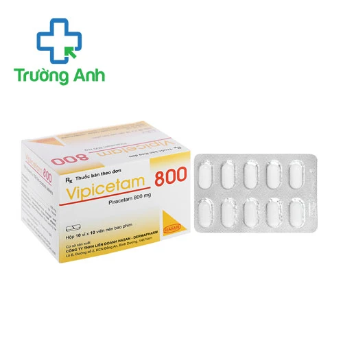 Vipicetam 800 Hasan - Thuốc điều trị chóng mặt hiệu quả