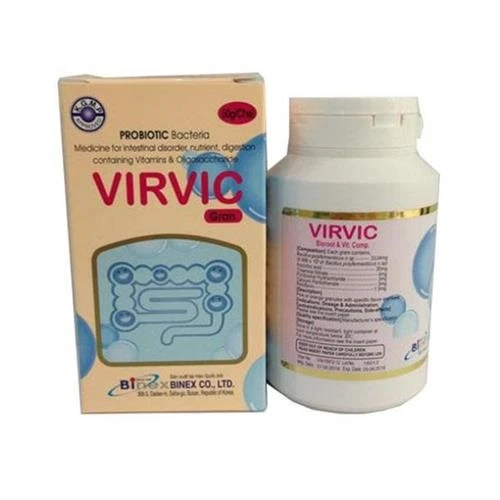Virvic - Thuốc giúp tăng cường sức khỏe đường ruột hiệu quả của Hàn Quốc