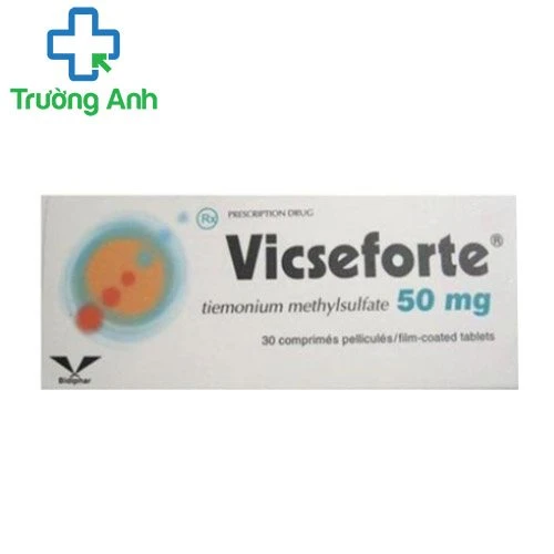 Visceforte 50mg - Thuốc điều trị đau co thắt cơ trơn hiệu quả