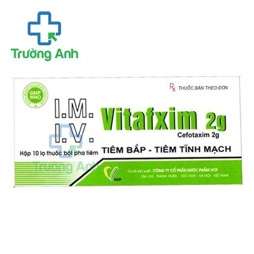 Vitafxim 2g VCP - Thuốc điều trị nhiễm khuẩn hiệu quả