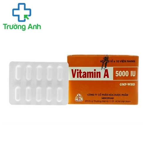 Vitamin A 5000IU MKP - Thuốc giúp bổ sung vitamin hiệu quả