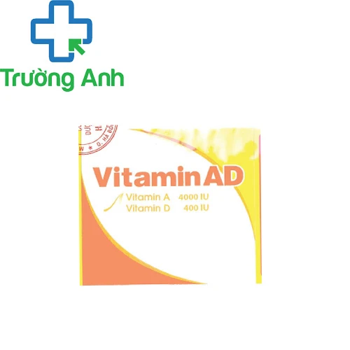 Vitamin AD 4000UI/400UI Hataphar - Thuốc phòng và điều trị thiếu vitamin A D