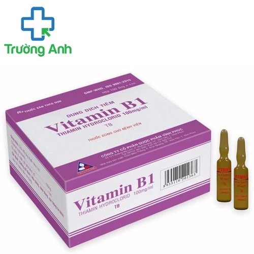 Vitamin B1 100mg/1ml Vinphaco - Thuốc điều trị thiếu vitamin B1 hiệu quả