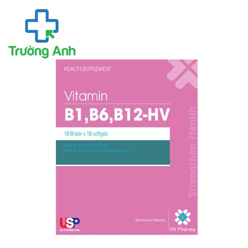 Vitamin B1,B6,B12- HV USP - Bổ sung vitamin nhóm B  hiệu quả cho cơ thể