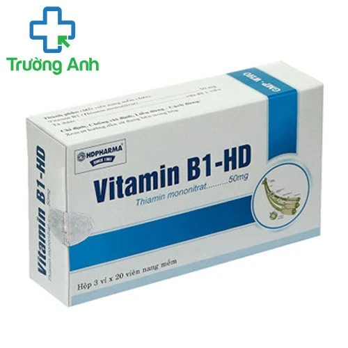 Vitamin B1-HD - Giúp bổ sung, điều trị các bệnh do thiếu vitamin B1 hiệu quả