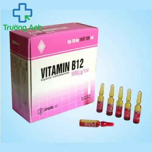 Vitamin B12 1000mcg/ml Dopharma - Thuốc trị thiếu máu ác tính hiệu quả