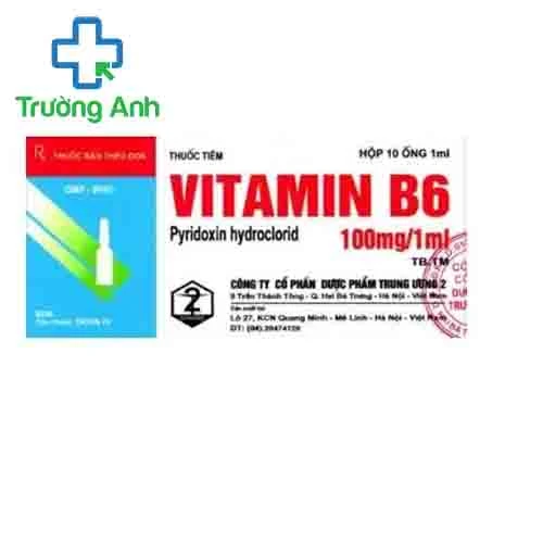 Vitamin B6 100mg/1ml Dopharma (10 ống) - Giúp bổ sung Vitamin B6 hiệu quả