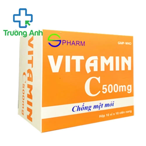 Vitamin C 500 S.Pharma – Bổ sung vitamin c hiệu quả