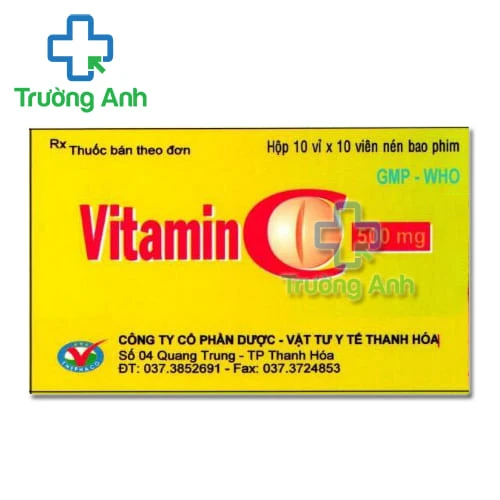 Vitamin C 500mg Thephaco - Giúp bổ sung vitamin C hiệu quả