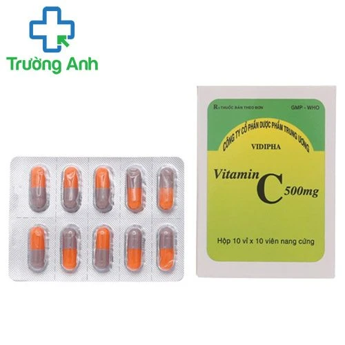 Vitamin C 500mg Vidipha - Giúp bổ sung vitamin C hiệu quả