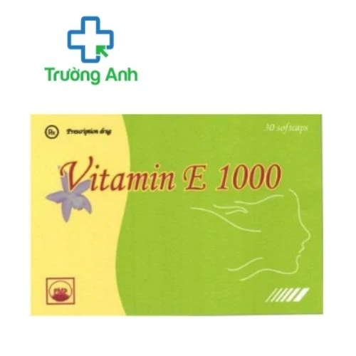 Vitamin E 1000 Pymepharco - Viên uống bổ sung Vitamin E