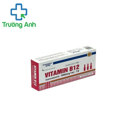 Vitamin B12 Hải Dương hộp 20 ống - Thuốc điều trị thiếu máu ác tính hiệu quả