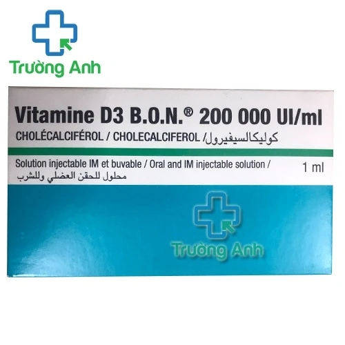 Vitamine D3 B.O.N - Giúp tăng cường hệ xương hiệu quả của pháp