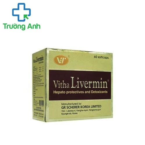 Vitha Livermin - Thuốc điều trị các bệnh lý ở gan hiệu quả