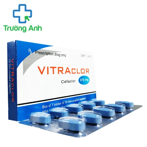 Vitraclor 375mg TV.Pharm - Thuốc điều trị nhiễm khuẩn hiệu quả 