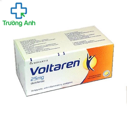 Voltaren 25mg - Thuốc trị viêm, đau thấp khớp hiệu quả của Thụy Điển