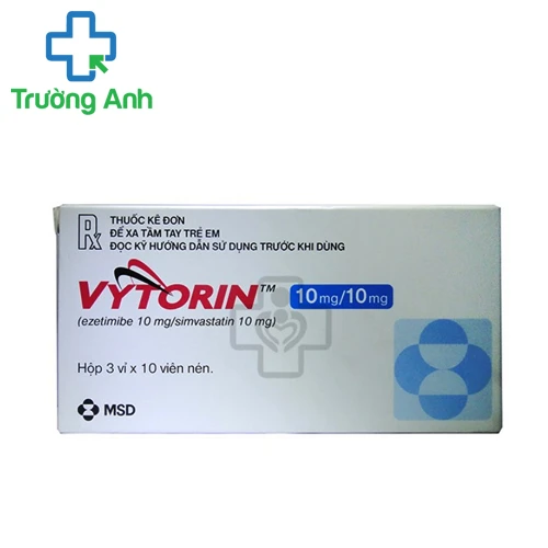 Vytorin 10/10 mg - Thuốc điều trị tăng mỡ máu hiệu quả của Mỹ