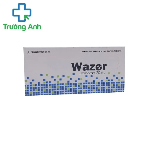 Wazer 20mg - Thuốc trị trầm cảm nặng