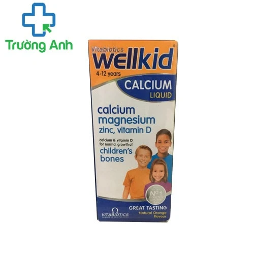 Wellkid Calcium Liquid 150ml - Giúp tăng cường sức khỏe hiệu quả