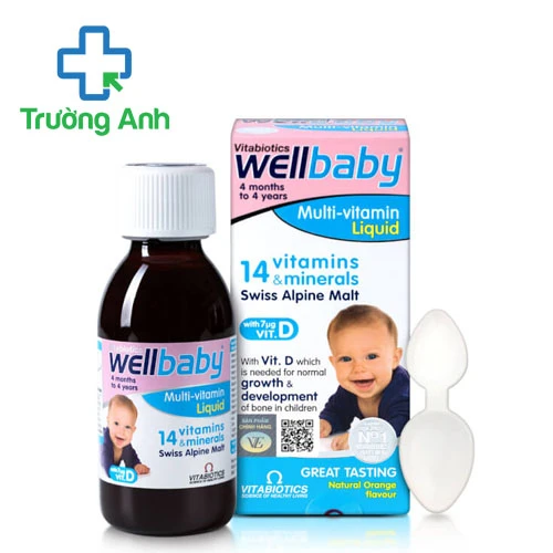 Wellbaby Multi-vitamin Liquid 150ml - Hỗ trợ bổ sung vitamin và khoáng chất
