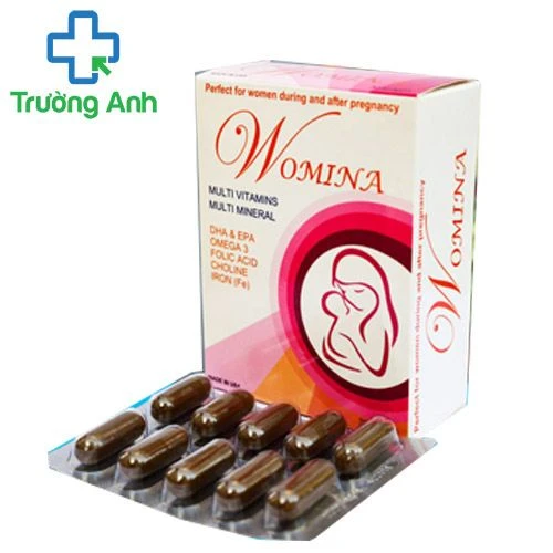 Womina - Giúp bổ sung vitamin & khoáng chất cho phụ nữ mang thai của Mỹ