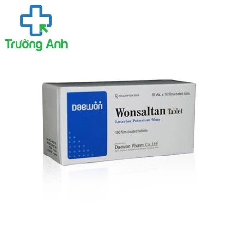 Wonsaltan 50mg - Thuốc điều trị tăng huyết áp hiệu quả của Hàn Quốc
