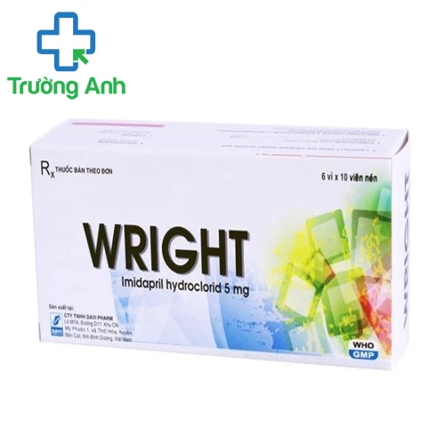 Wright 5mg - Thuốc điều trị giúp tăng huyết áp hiệu quả