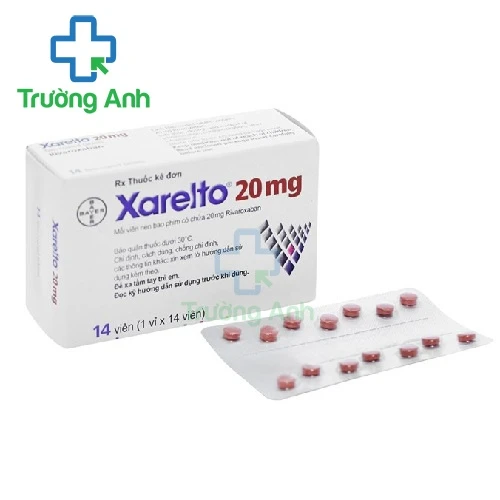 Xarelto 20mg - Thuốc dự phòng đột quỵ hiệu quả
