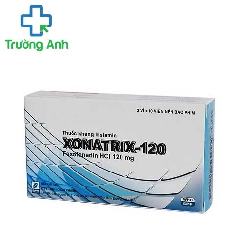 Xonatrix-120 - Thuốc điều trị dị ứng hiệu quả
