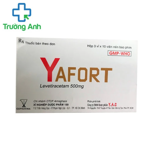 Yafort 500mg (Cadamide) - Thuốc điều trị động kinh hiệu quả