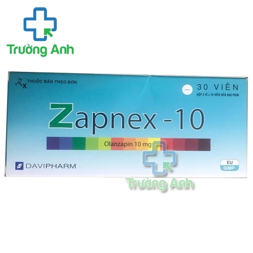 Zapnex-10 - Thuốc điều trị tâm thần phân liệt hiệu quả của Davipharm
