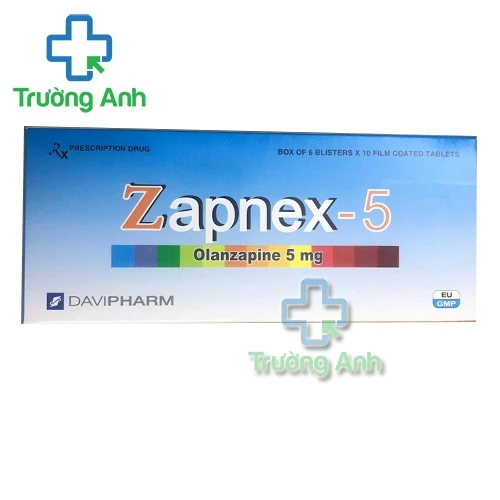 Zapnex-5 - Thuốc điều trị tâm thần phân liệt hiệu quả của Davipharm