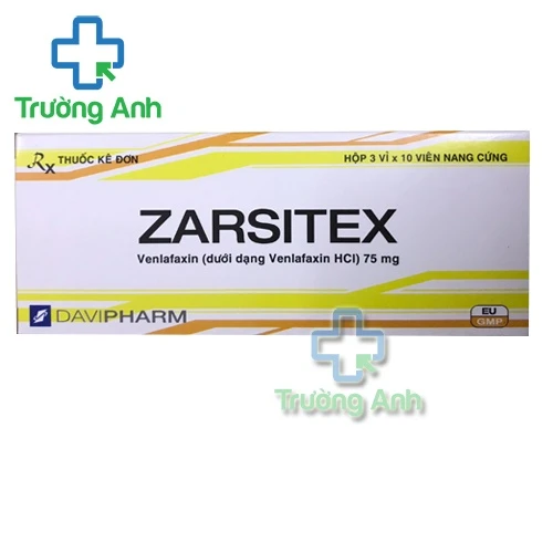 Zarsitex 75mg - Thuốc điều trị rối loạn tâm thần