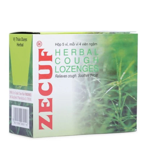Zecuf Herbal Cough lozenges - Thuốc trị ho hiệu quả của Ấn Độ