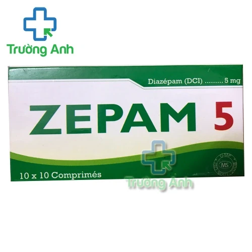 Zepam 5 - Thuốc an thần gây ngủ Diazepam hiệu quả