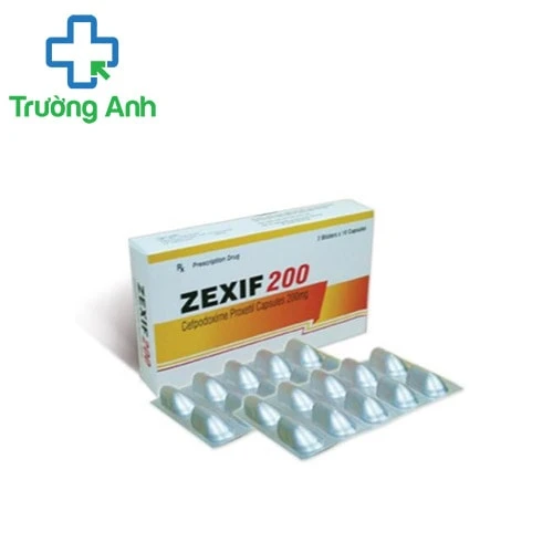 Zexif 200mg - Thuốc điều trị nhiễm khuẩn hiệu quả của Ấn Độ