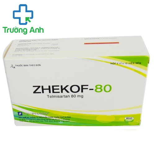 ZHEKOF-80 - Thuốc điều trị tăng huyết áp hiệu quả của Davipharm
