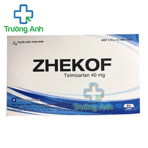 ZHEKOF - Thuốc điều trị tăng huyết áp hiệu quả của Davipharm