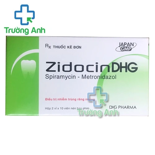 ZidocinDHG - Thuốc điều trị nhiễm khuẩn hiệu quả của DHG PHARMA