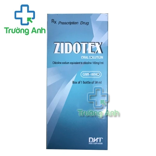Zidotex - Thuốc điều trị rối loạn mạch máu não hiệu quả của Hataphar