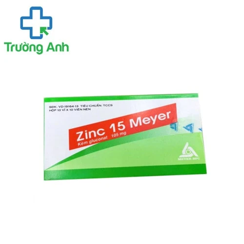 ZinC 15 Meyer - Thuốc điều trị thiết chất kẽm hiệu quả
