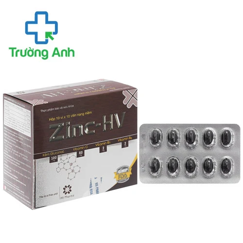 Zinc-HV USP - Hỗ trợ tăng cường tiêu hóa khỏe mạnh
