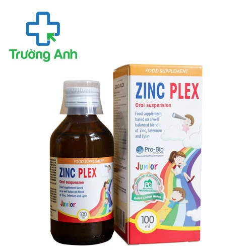 Zinc Plex 100ml Erbex - Hỗ trợ bổ sung kẽm cho cơ thể hiệu quả